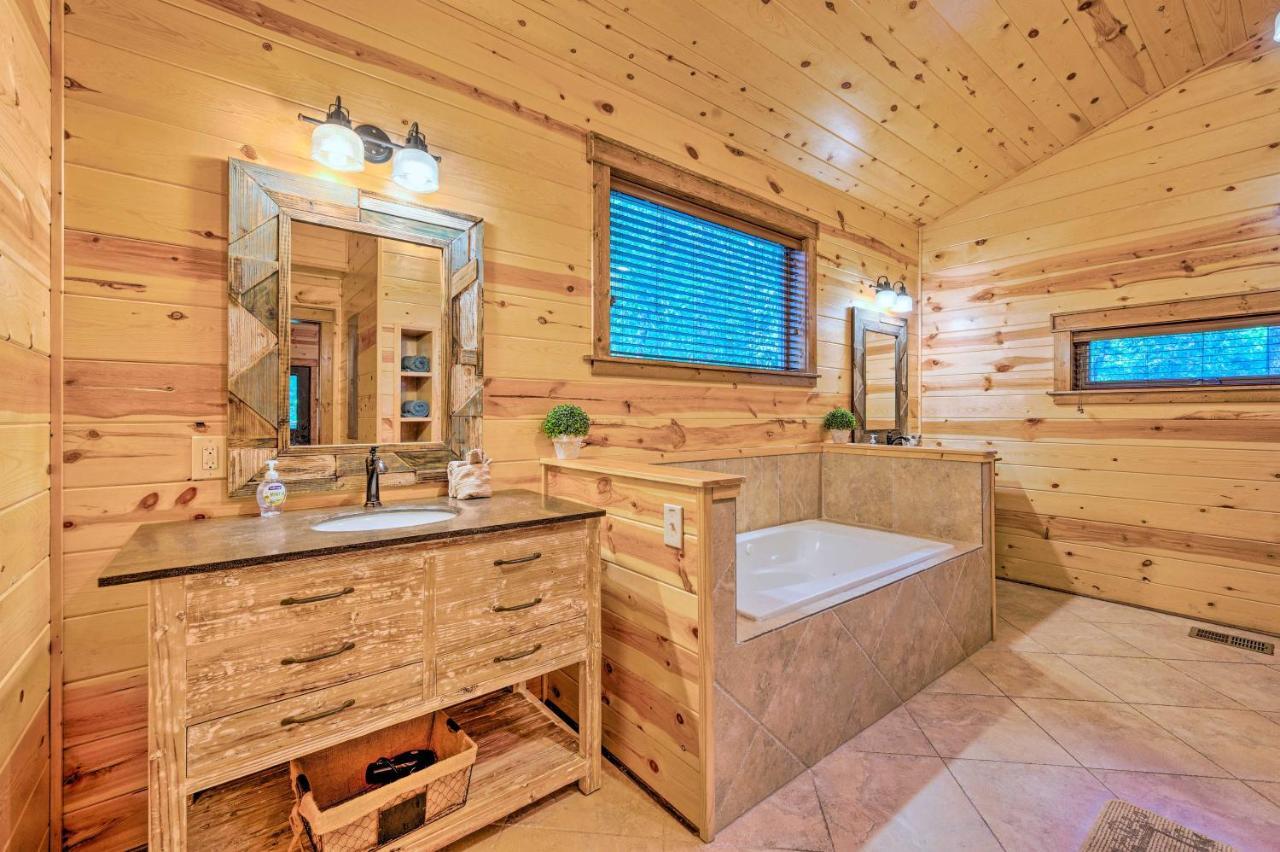 Creekside Broken Bow Cabin With Hot Tub And Fire Pit! Stephens Gap ภายนอก รูปภาพ