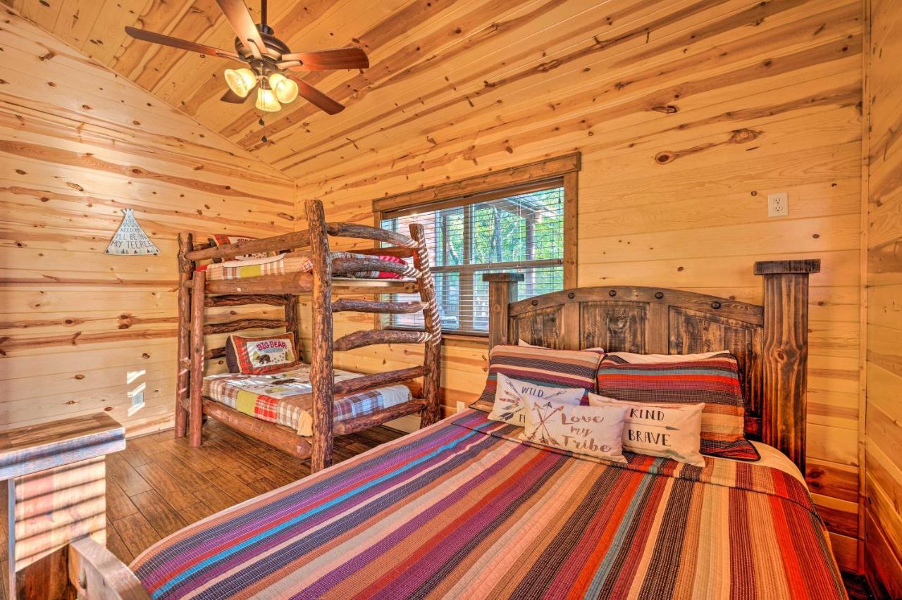 Creekside Broken Bow Cabin With Hot Tub And Fire Pit! Stephens Gap ภายนอก รูปภาพ