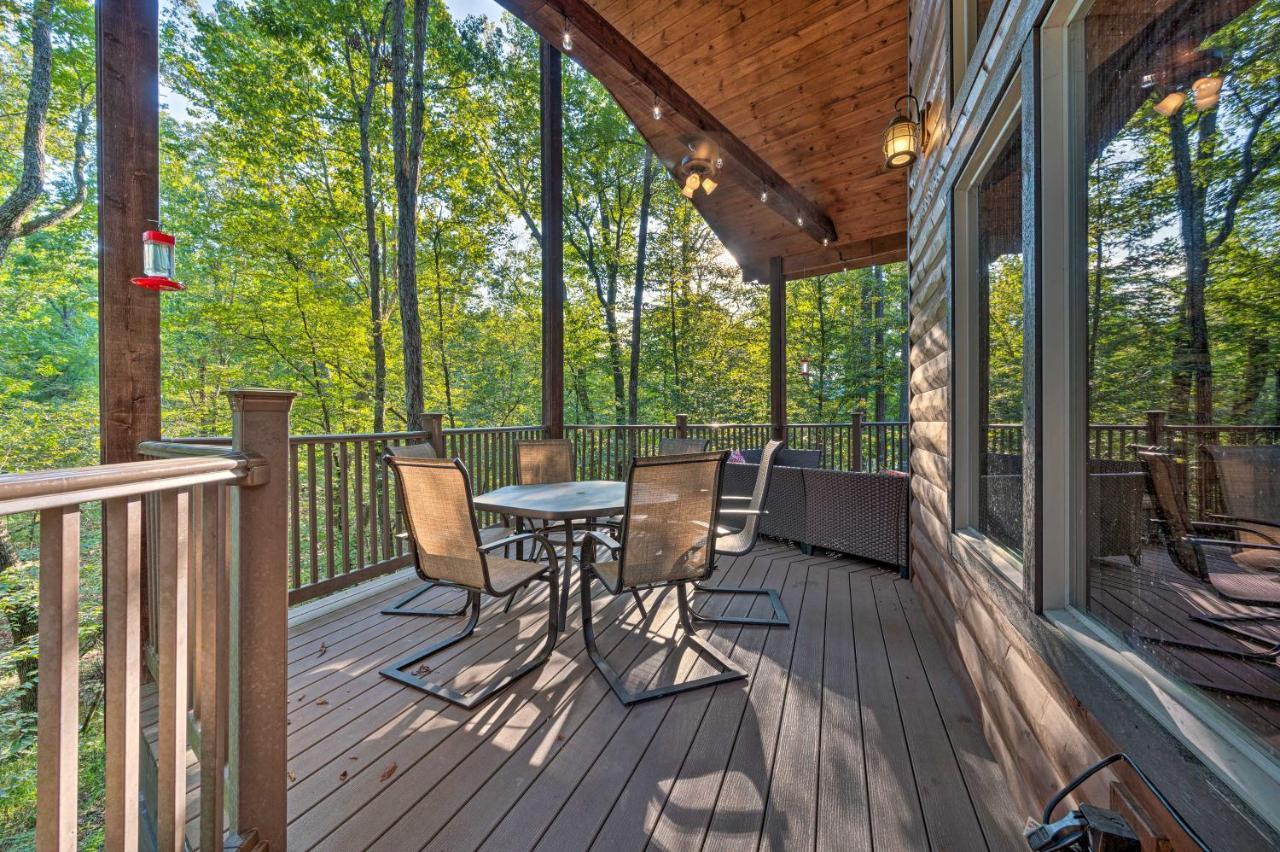 Creekside Broken Bow Cabin With Hot Tub And Fire Pit! Stephens Gap ภายนอก รูปภาพ