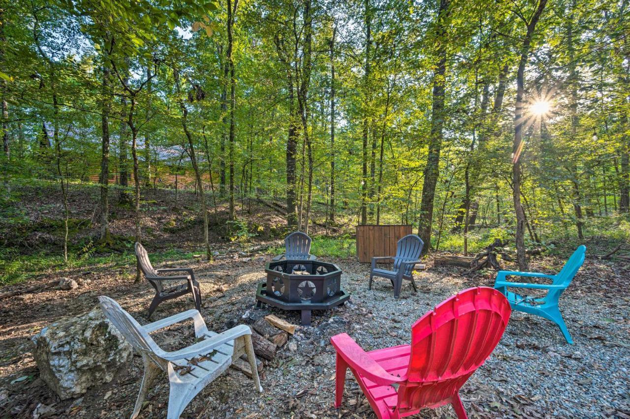 Creekside Broken Bow Cabin With Hot Tub And Fire Pit! Stephens Gap ภายนอก รูปภาพ