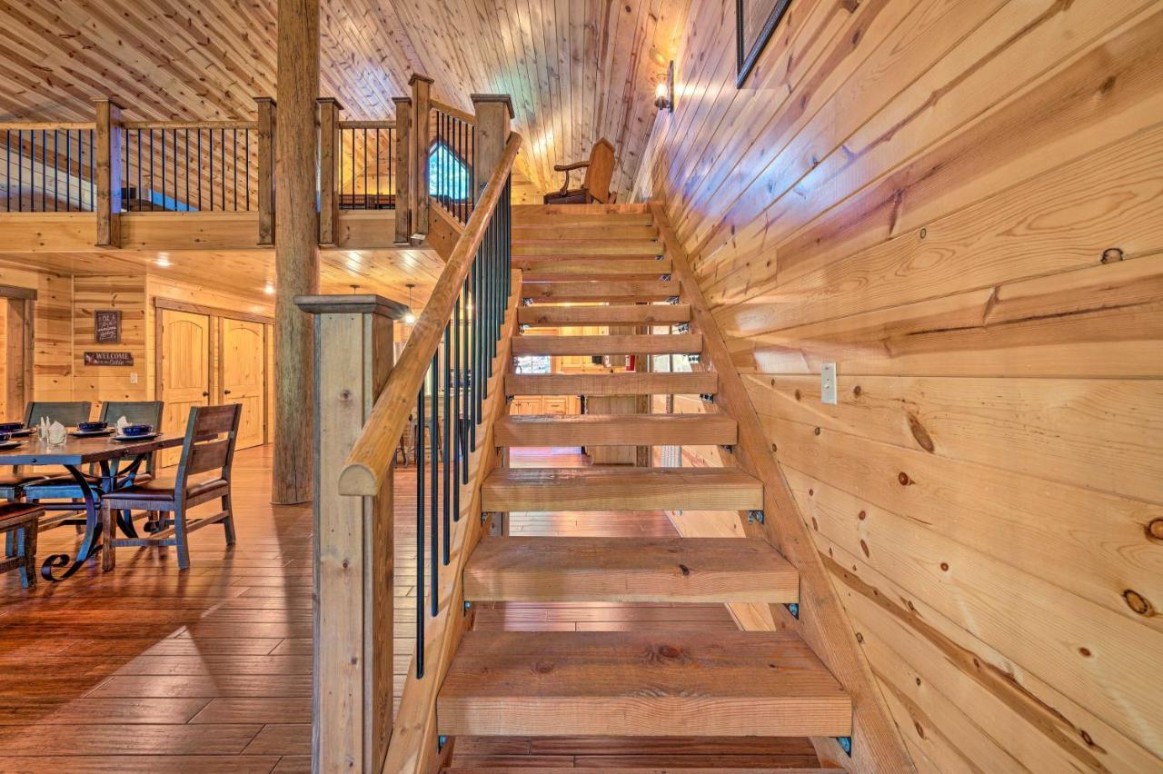 Creekside Broken Bow Cabin With Hot Tub And Fire Pit! Stephens Gap ภายนอก รูปภาพ