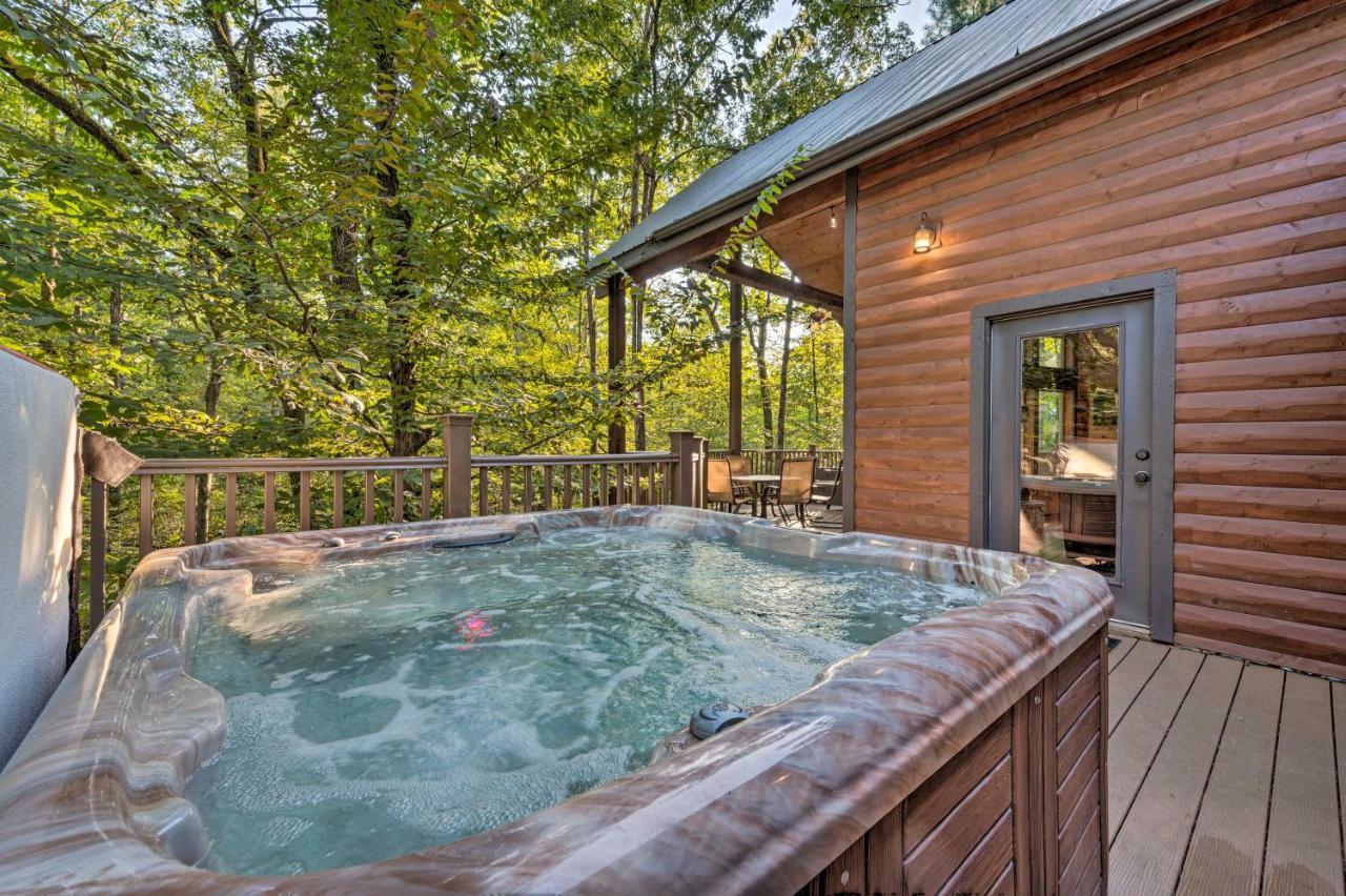 Creekside Broken Bow Cabin With Hot Tub And Fire Pit! Stephens Gap ภายนอก รูปภาพ